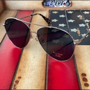 Kate Spade Aviator Sunglasses Caroline Authentic